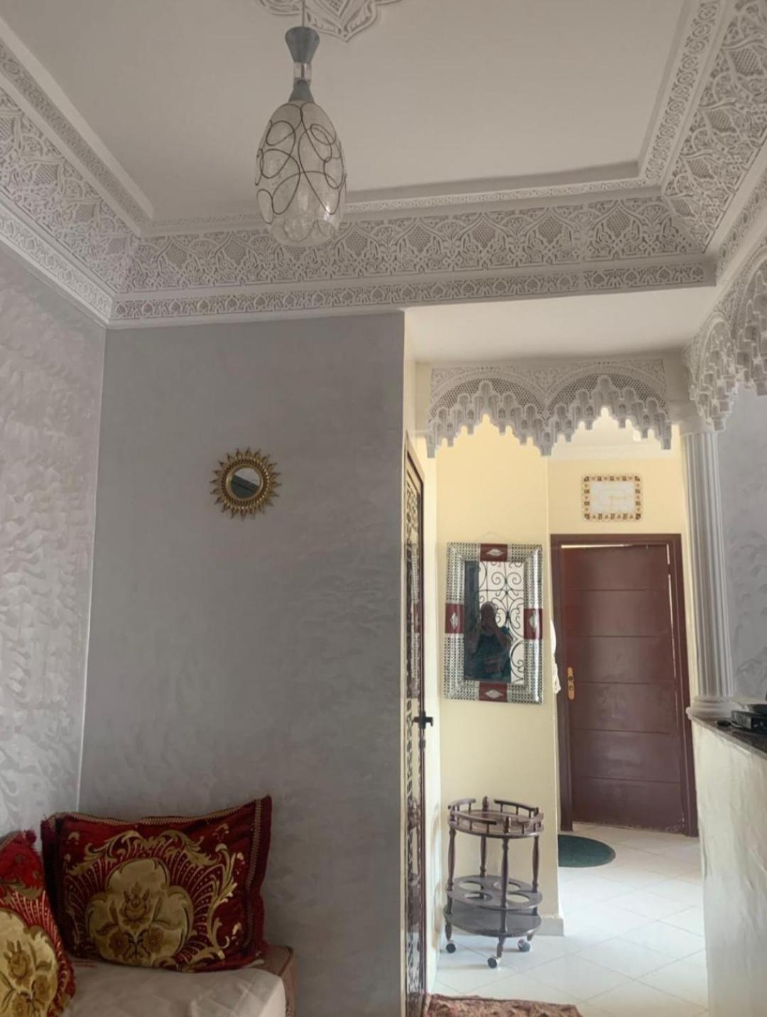 Adorable Apartamento A 8 Min Del Aeropuerto De Casablanca,Wifi Ultra Rapido Y Parking Gratis Derroua Exterior foto